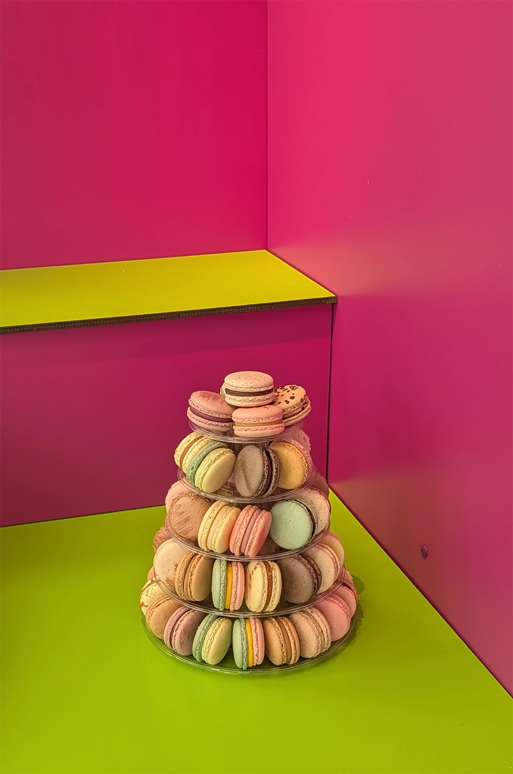 Pyramide ronde de 5 étages